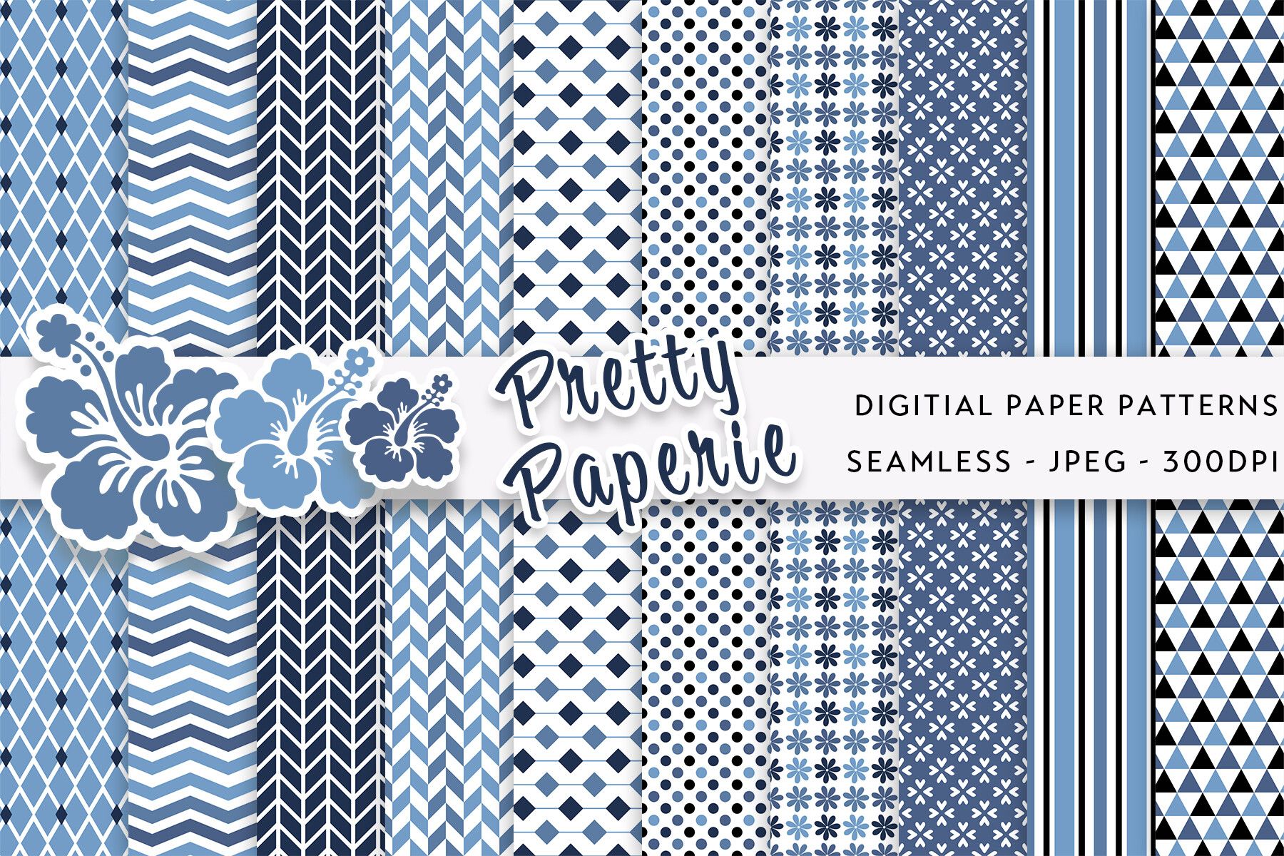 10 Digital Paper Backgrounds