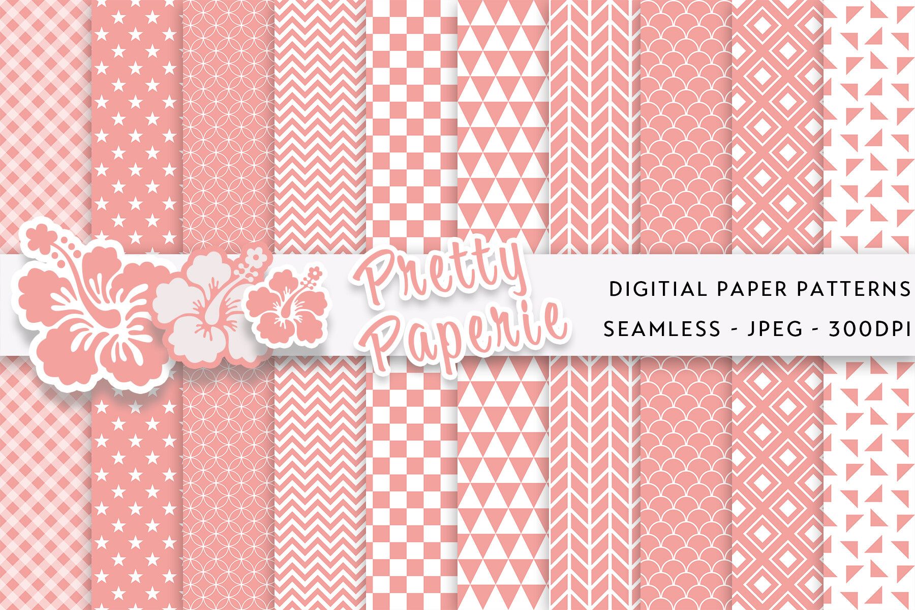 10 Digital Paper Backgrounds