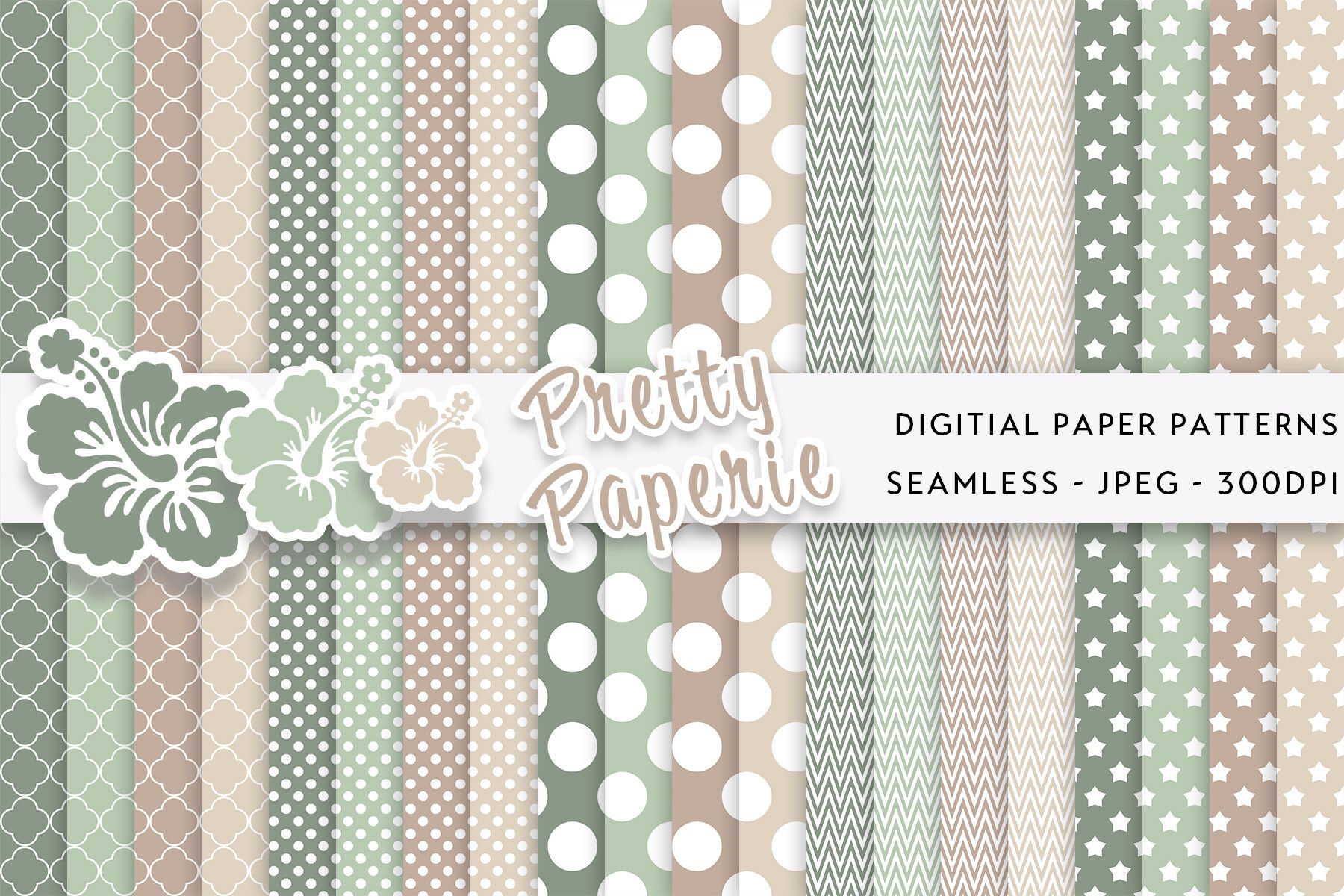 20 Digital Paper Backgrounds